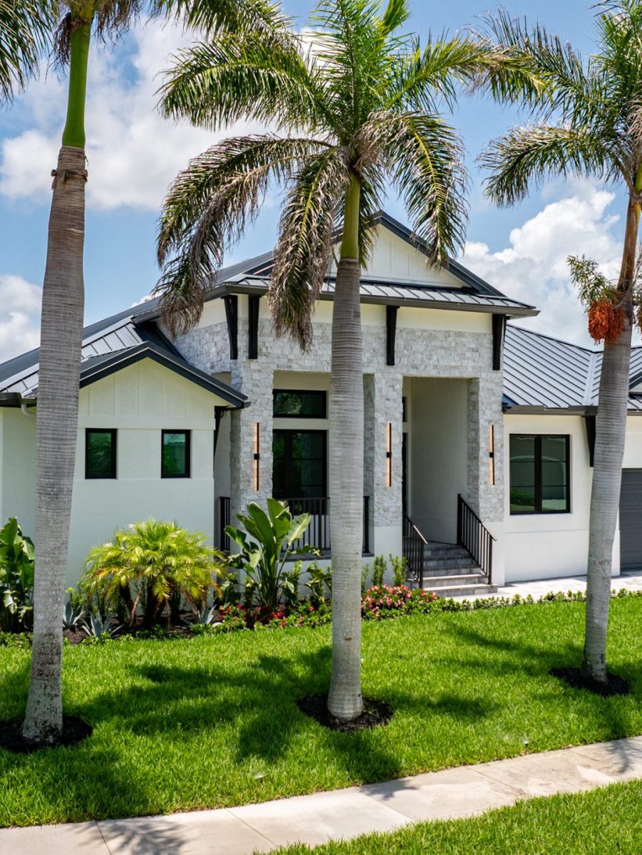 Marco Island custom home built by Luxury Homes of SWFL