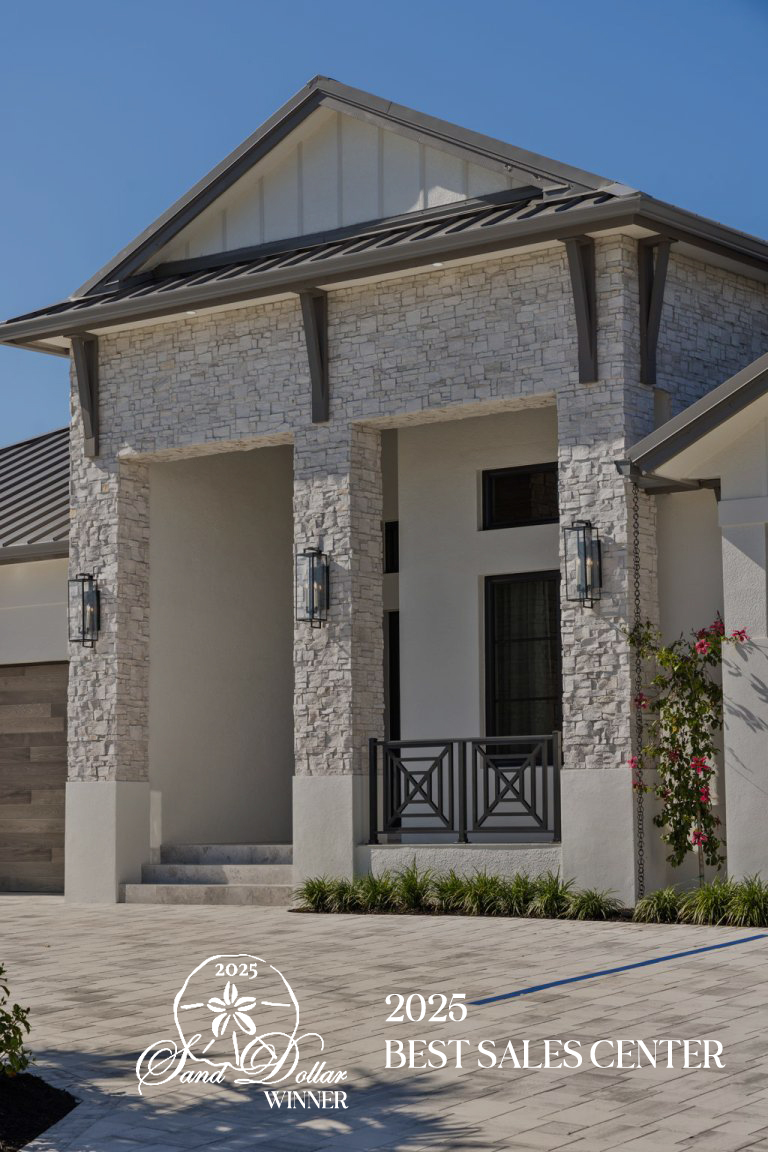The Seagrove custom model home in Marco Island by Luxury Homes of SWFL