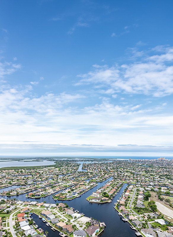 Marco Island custom home built by Luxury Homes of SWFL